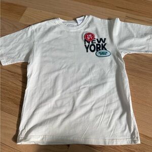Zara White New York Graphic Tee